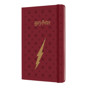 картинка Еженедельник Moleskine Harry Potter (2022), Large (13x21 см), красный от магазина Молескинов
