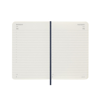 картинка Ежедневник Moleskine Classic Soft (мягкая обложка), 2025, Pocket (9x14 см), синий от магазина Молескинов