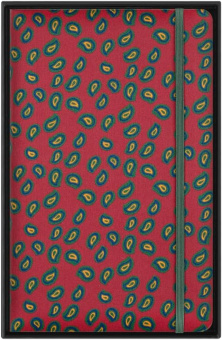 картинка Записная книжка Moleskine Limited Edition Silk, в линейку, Large (13х21 см), бордовый от магазина Молескинов