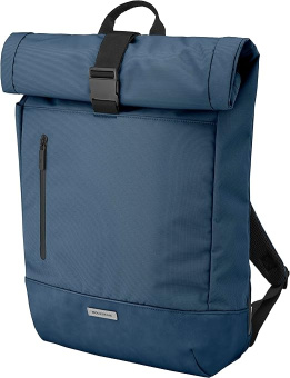картинка Рюкзак Moleskine Metro Rolltop, 15”(32x50x15 см), синий от магазина Молескинов