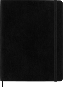 картинка Ежемесячник-планинг Moleskine Classic Soft (мягкая обложка) (2021-2022), XLarge (19x25 см), черный от магазина Молескинов
