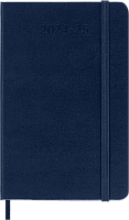 Еженедельник Moleskine Classic (2024-2025), Pocket (9x14 см), синий