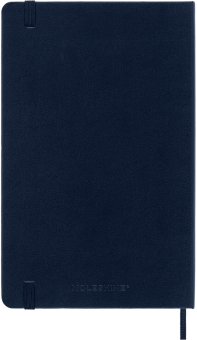 картинка Еженедельник Moleskine Classic (2024-2025), Large (13x21 см), синий от магазина Молескинов