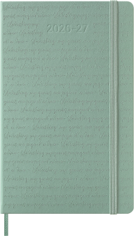 картинка Еженедельник 18 месяцев Moleskine Classic Блокнот с цветным узором ( тиснение ) ( 2026-2027), Large (13x21 см) от магазина Молескинов