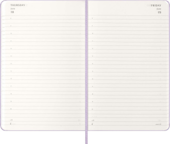 картинка Ежедневник Moleskine Classic 2026, Large (13x21 см), сиреневый от магазина Молескинов