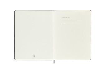 картинка Еженедельник Moleskine Professional 2023 (верт.), XLarge (19x25 см), черный от магазина Молескинов