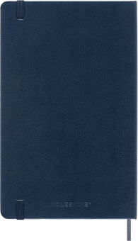 картинка Записная книжка Moleskine Smart (в линейку), Large (13x21 см), синяя от магазина Молескинов
