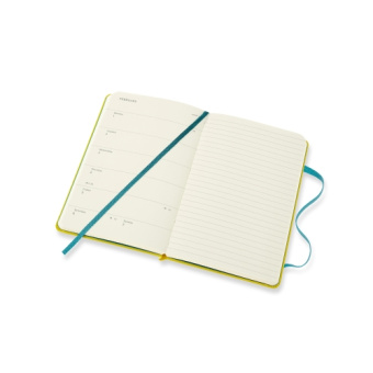 картинка Еженедельник Moleskine Peanuts (2020-2021), Pocket (9x14 см), желтый от магазина Молескинов