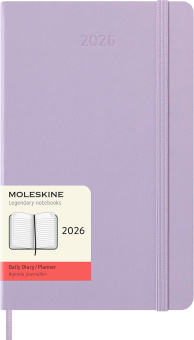 картинка Ежедневник Moleskine Classic 2026, Large (13x21 см), сиреневый от магазина Молескинов