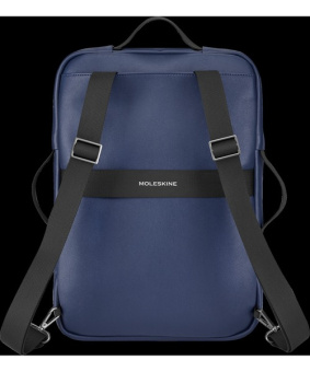 картинка Рюкзак Moleskine Professional Device Bag Classic, вертикальный, 15"(30 x 41.5 x 6.5 см), синий от магазина Молескинов