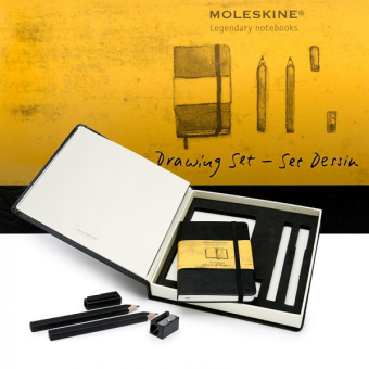картинка Подарочный набор Moleskine Drawing Set от магазина Молескинов