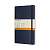 картинка Записная книжка Moleskine Classic Soft (мягкая обложка), в линейку, Large (13х21 см), синяя от магазина Молескинов