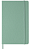 картинка Записная книжка Moleskine Classic с цветным узором (в линейку), Large (13х21см), шалфейно-зелёный от магазина Молескинов