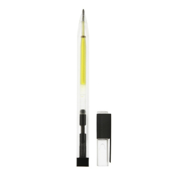 картинка Ручка-роллер Moleskine Fluorescent (1,2мм), желтая от магазина Молескинов