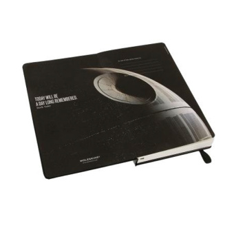 картинка Ежедневник Moleskine Star Wars (2013), Large (13x21см), черный от магазина Молескинов