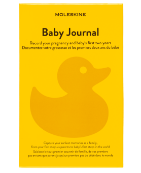 картинка Записная книжка Moleskine Passion Baby Journal, Large (13x21 см), желтая от магазина Молескинов