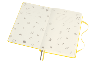 картинка Записная книжка Moleskine Passion Baby Journal, Large (13x21 см), желтая от магазина Молескинов