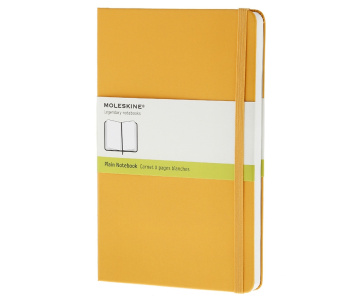 картинка Записная книжка Moleskine Classic (нелинованная), Pocket (9х14см), желтая от магазина Молескинов