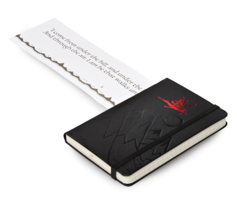 картинка Записная книжка Moleskine Hobbit-2 (в линейку), Pocket (9х14см), черная от магазина Молескинов
