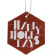 картинка Открытка Moleskine Ornament Card Holiday Hexagon, Pocket (9x14см), красная от магазина Молескинов