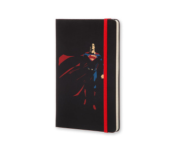 картинка Комплект записных книжек Moleskine Batman vs Superman (в линейку), Large (13х21см), черные от магазина Молескинов