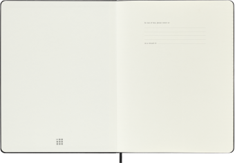 картинка Еженедельник 18 месяцев  Moleskine Classic (2026-2027), XLarge (19x25 см), черный от магазина Молескинов